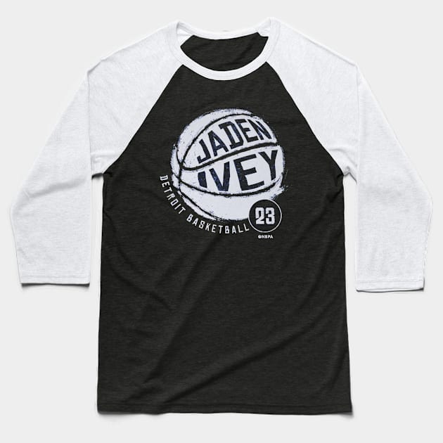 Jaden Ivey Detroit Basketball Baseball T-Shirt by TodosRigatSot